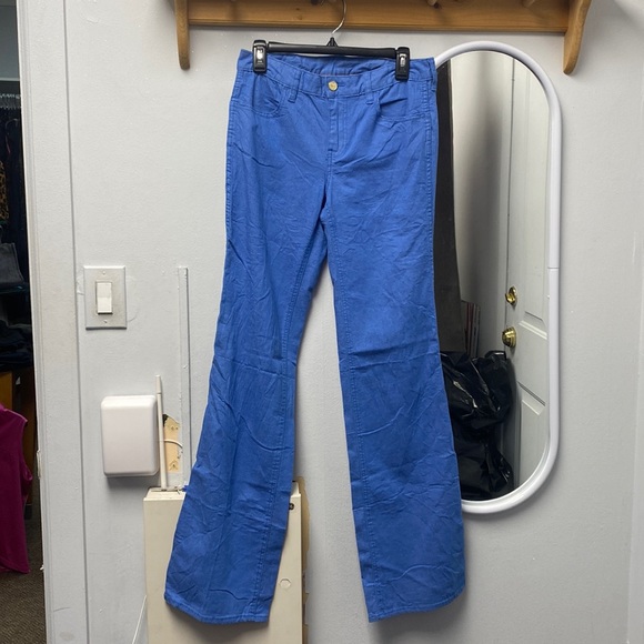 Tory Burch Blue Bootcut Jeans